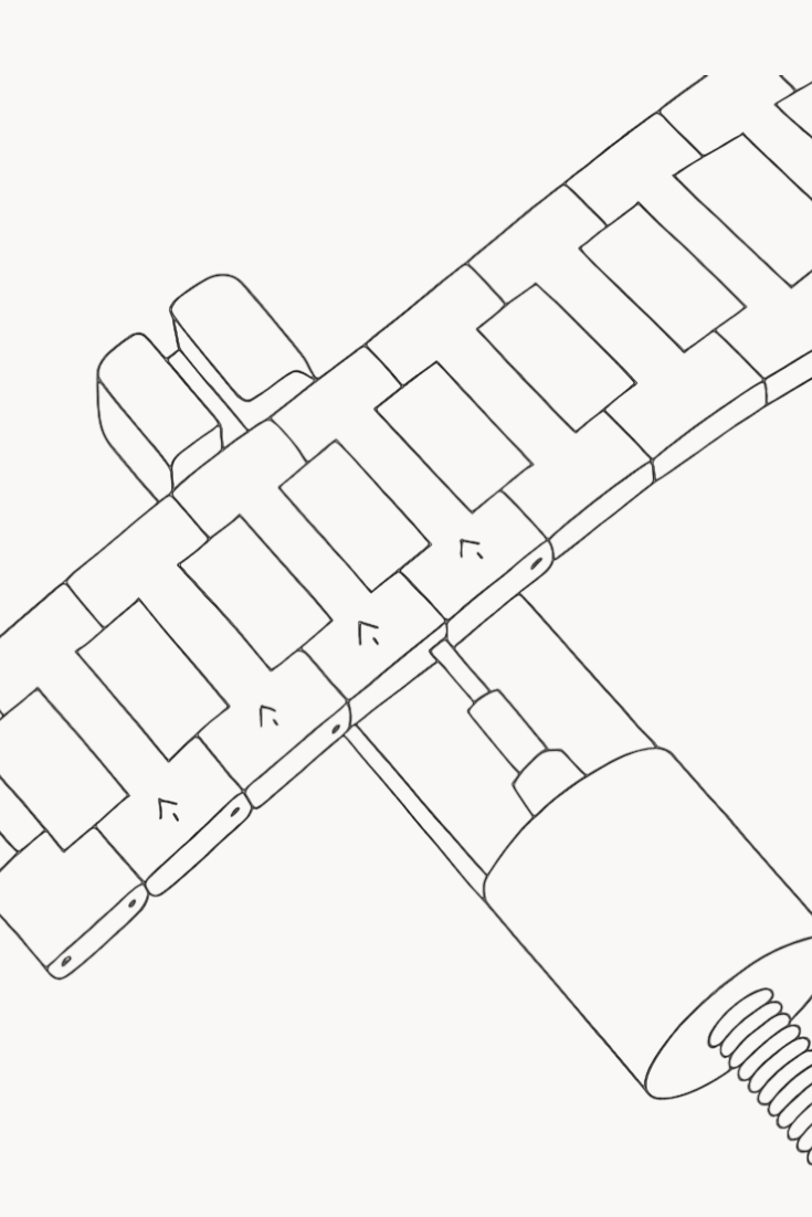 WATCH BRACELET SIZING TOOL