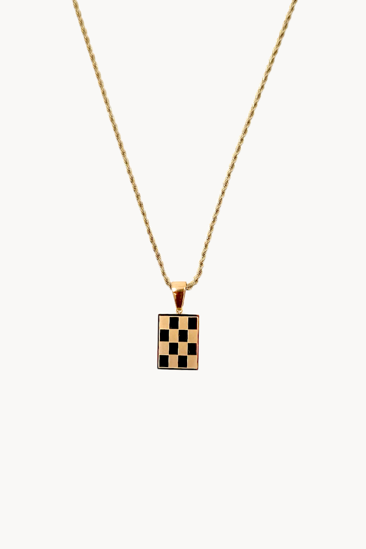 CHECKERED - NECKLACE