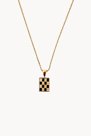 CHECKERED - NECKLACE